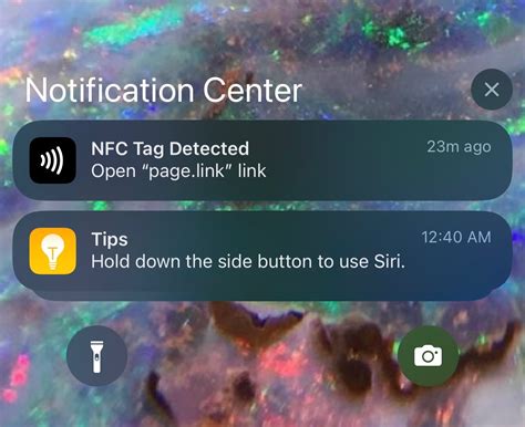 what is nfc tag notification|nfc tag detected iphone.